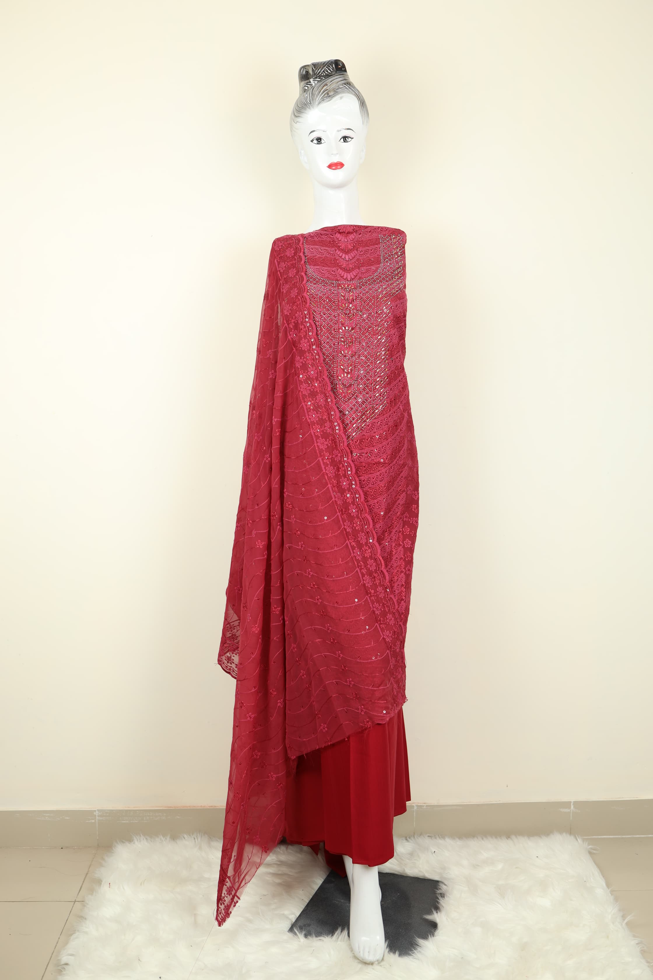 Chicken Georgette Fabric